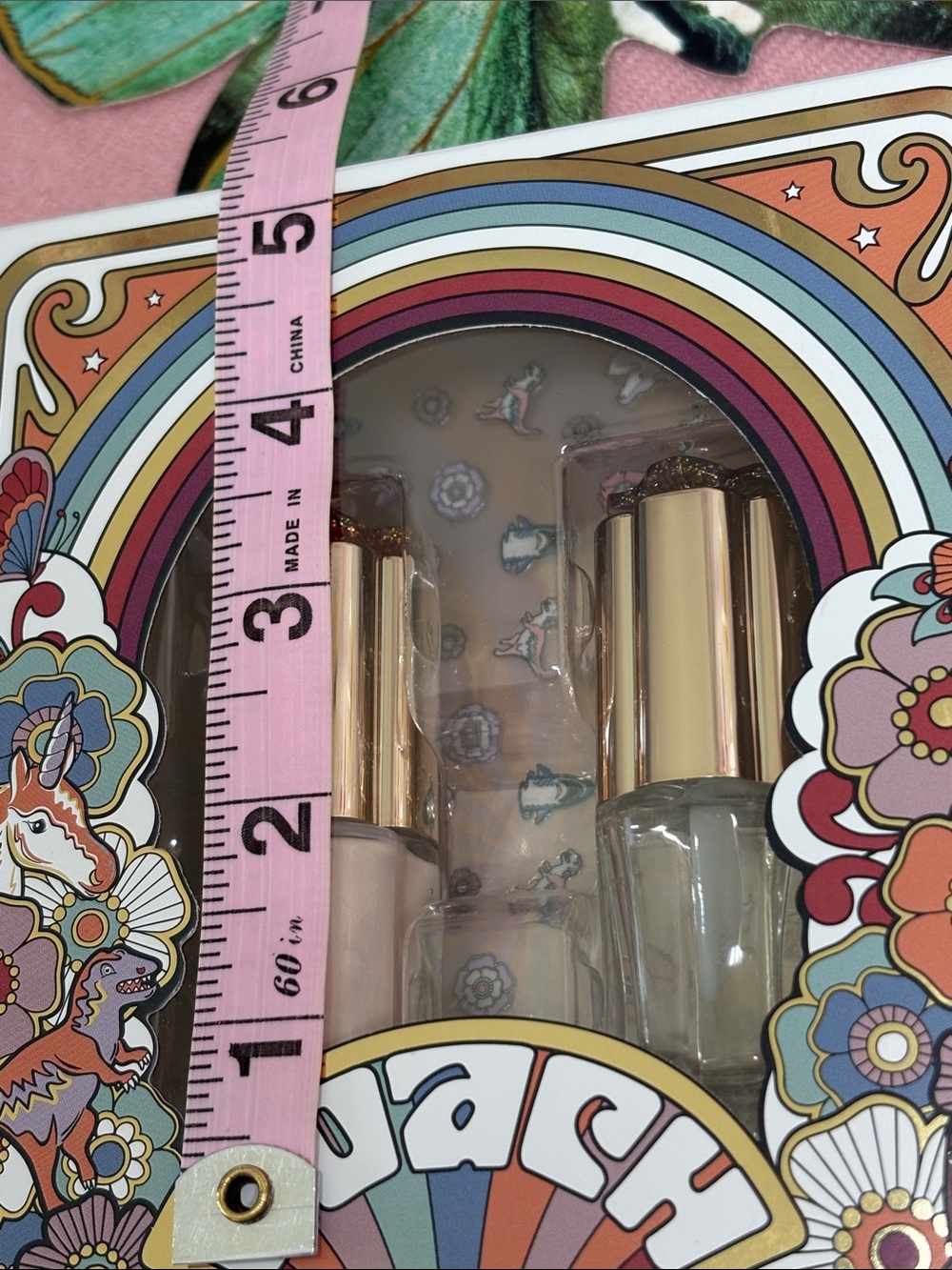 Coach x Sephora Nail Set Tea Rose Limited Edition Collection New in Box - Picture 11 of 12